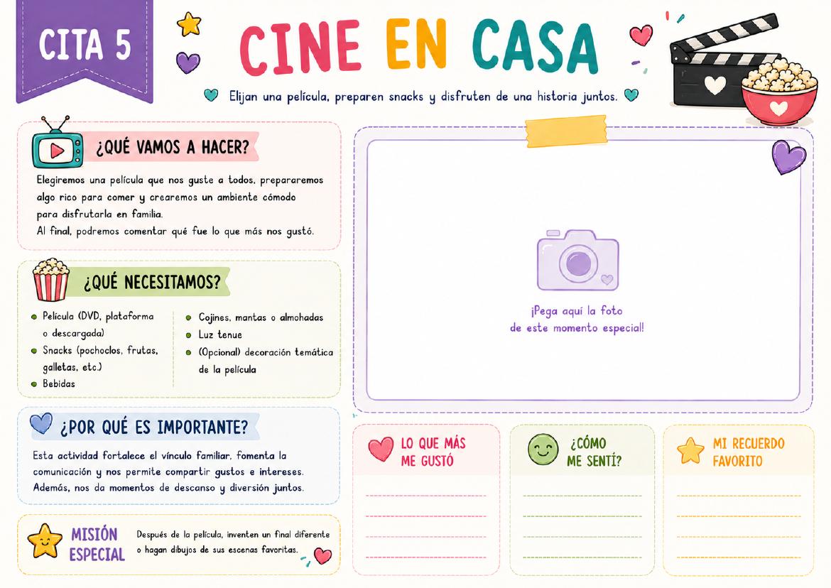 Bono 7 — 10 Citas Especiales en Familia — página 8